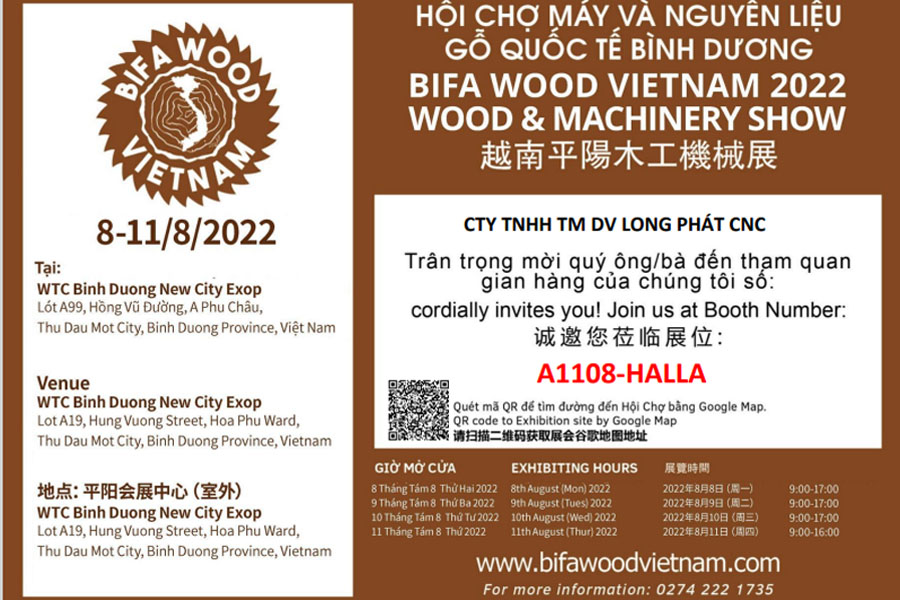 Thiep Moi Thư Mời Triển Lãm Bifa Wood 2022