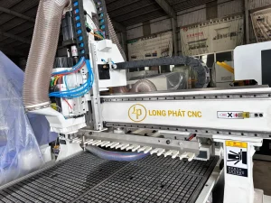 Máy CNC Nesting 1 đầu thay dao tự động Full Line