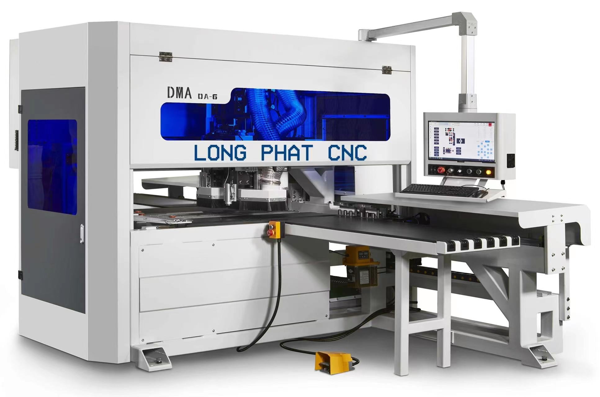 Máy Khoan Sáu Mặt Cnc Hai Trục