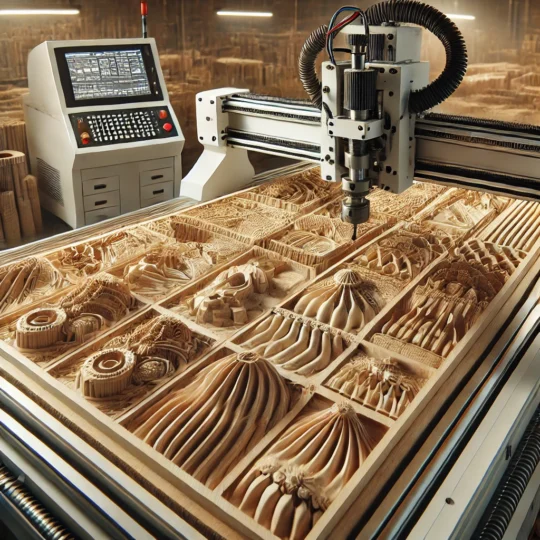 san xuat khuon mau bang may CNC Router