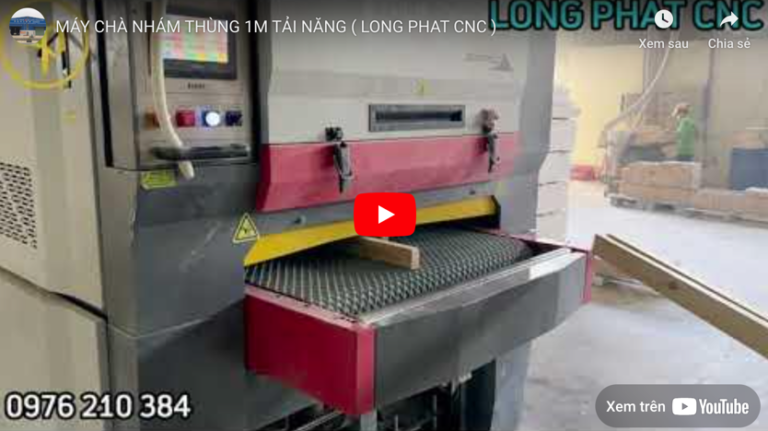 Video Máy Chà Nhám Thùng 1M Tải Nặng